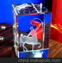 【半人马水晶纪念品,神话人物水晶内雕纪念品,爱神丘比特水晶纪念品】价格,厂家,图片,民俗及其他收藏品,广州市梦焕工艺美术品-